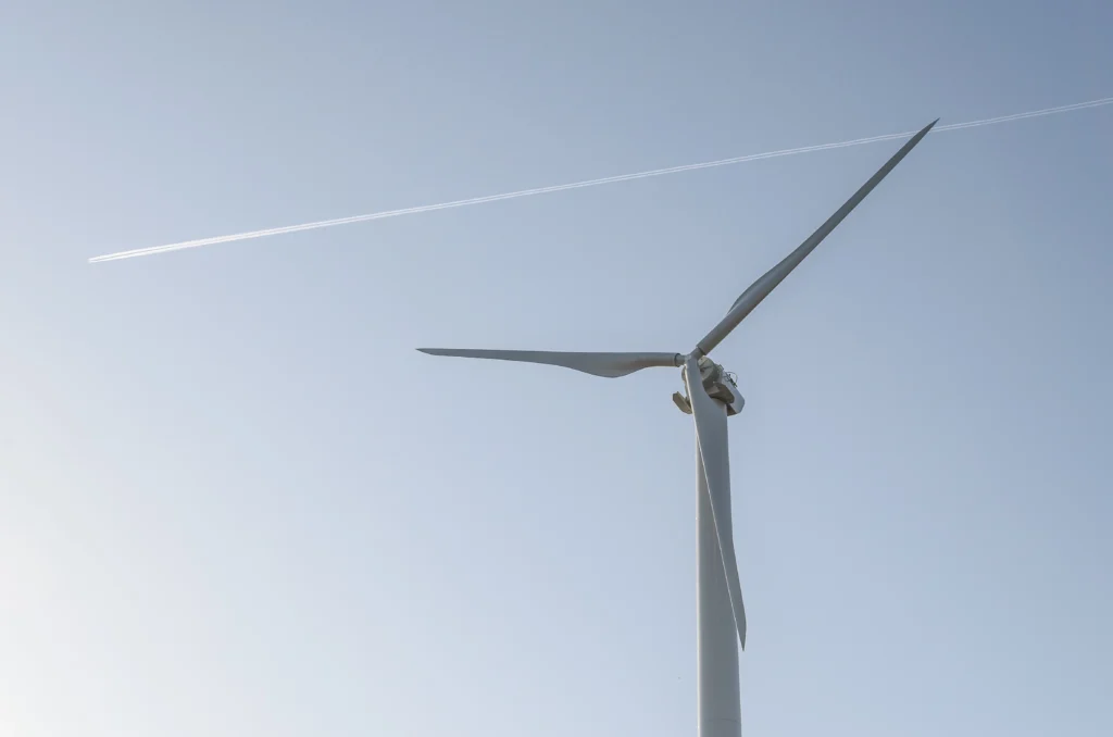 small wind turbine in italy