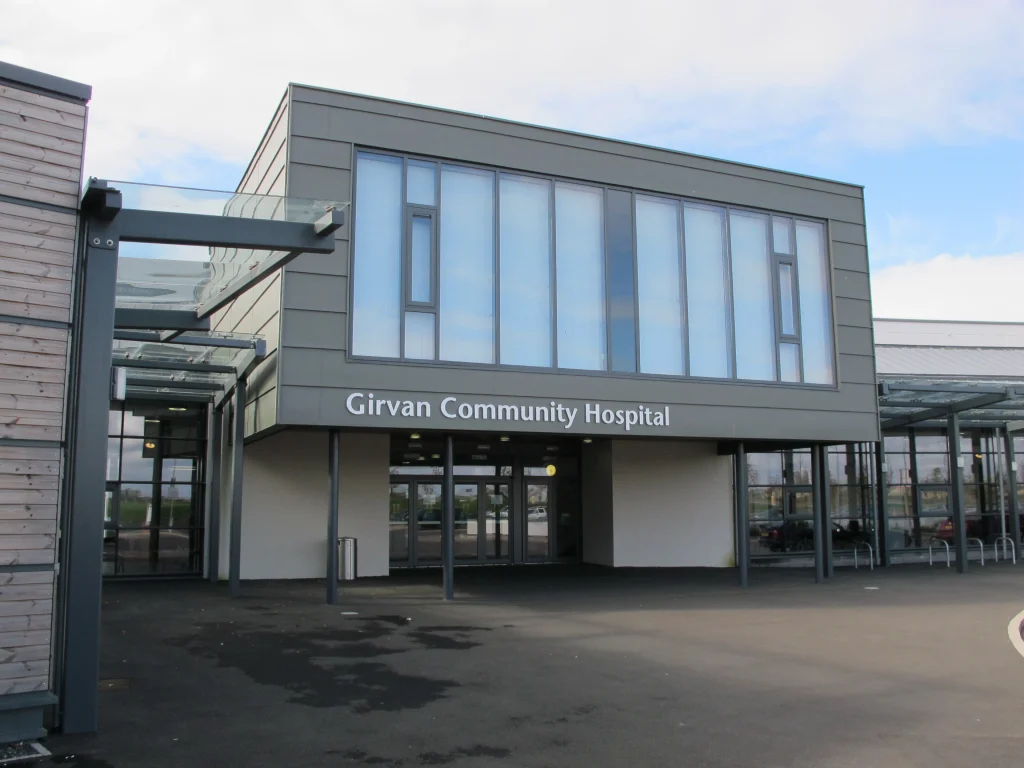 Girvan Community Hospital renewable energy project in Scotland