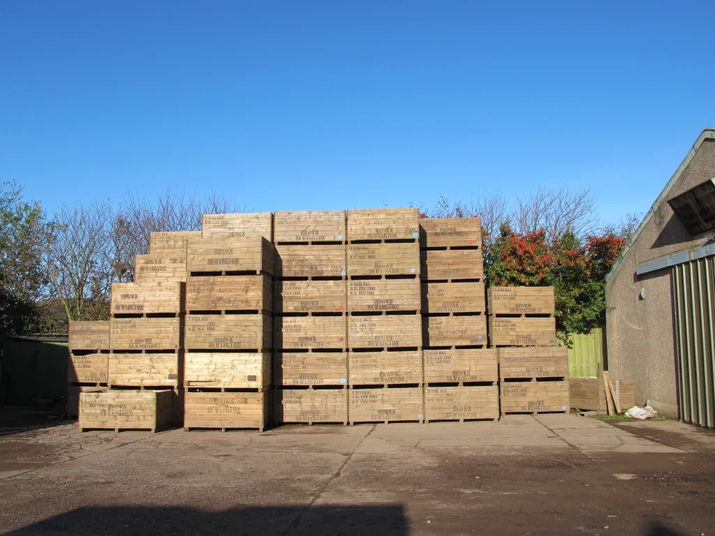potato storage at Newington Farm Scotland